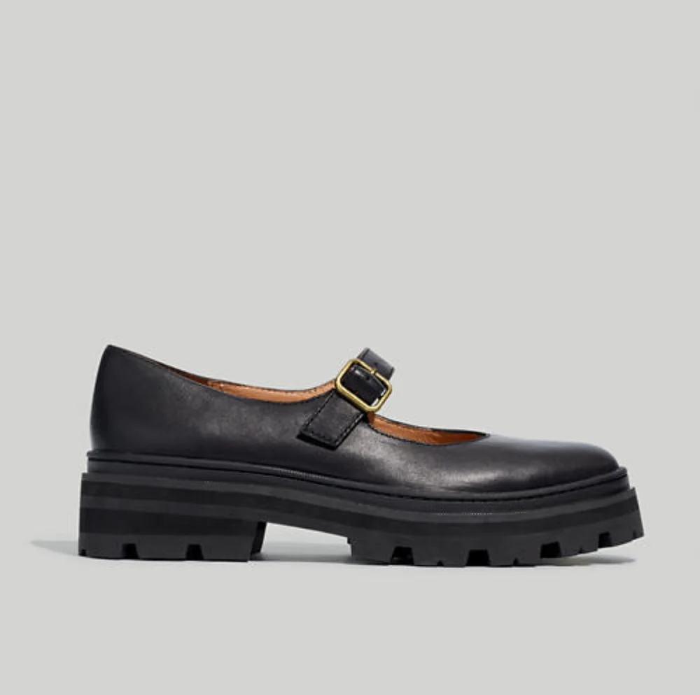 Madewell Freya Lug Sole Maryjane Sz. 9 - Picture 3 of 10